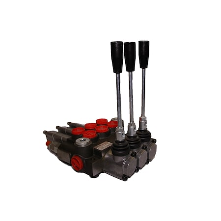 Chief Fine Metering Spool Valve 13 GPM, SAENo 10 Inlet/Outlet, 3 Spool, 3625 PSI 220873